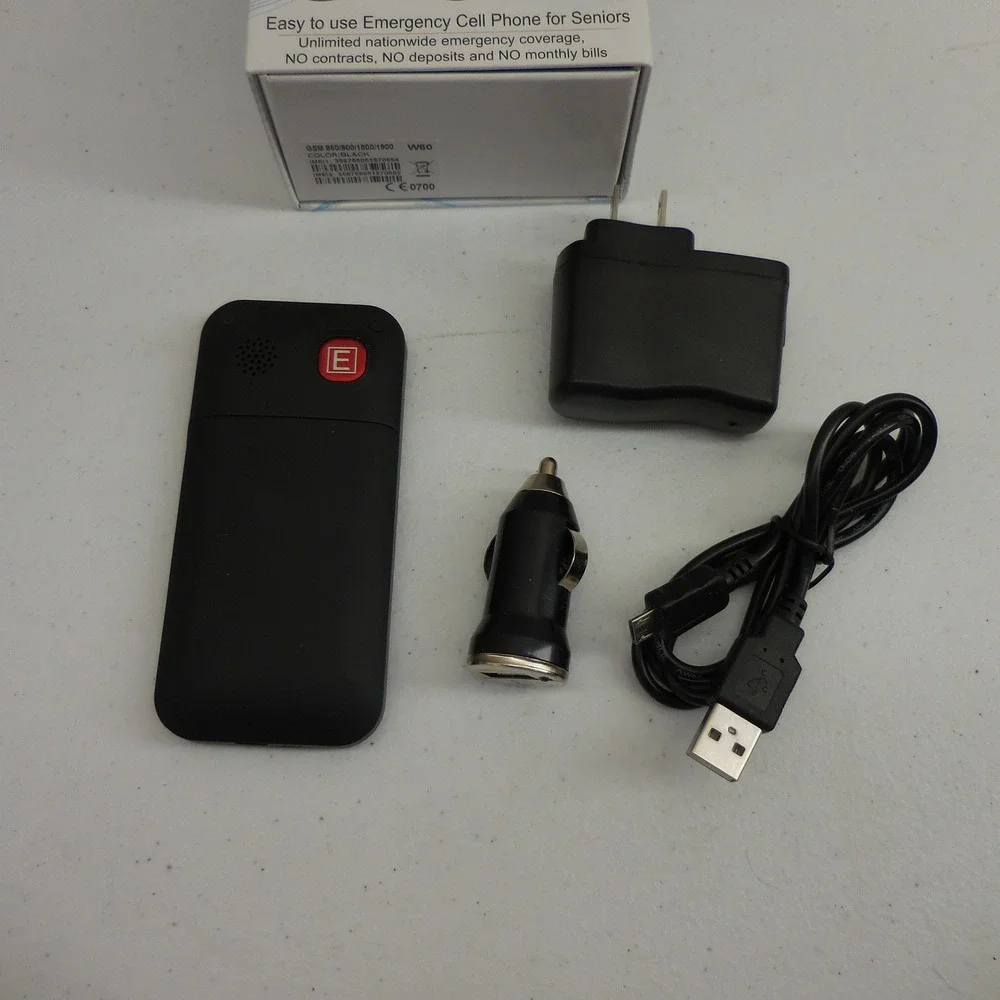 Senior Mobile W60 ‎ Free Emergency Calling Phone New Battery Tested